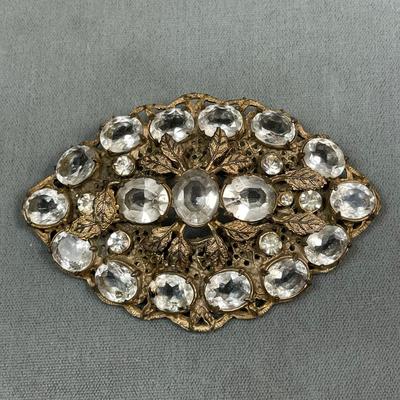 Huge antique brooch