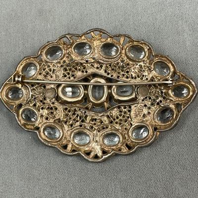 Huge antique brooch
