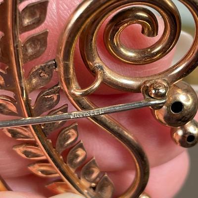 Vintage Kreisler signed Brooch