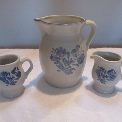 Pfaltzgraff Yorktowne Stoneware Pitchers