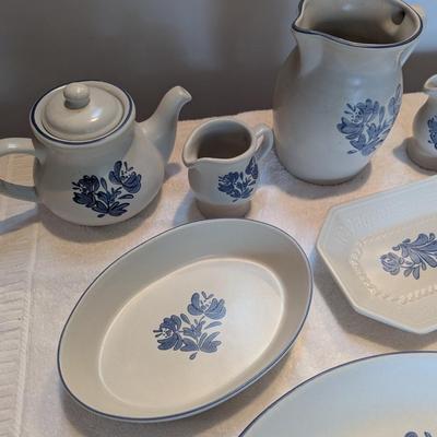 Pfaltzgraff Yorktowne Stoneware Pitchers
