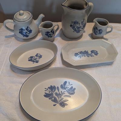 Pfaltzgraff Yorktowne Stoneware Pitchers