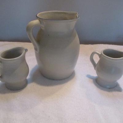 Pfaltzgraff Yorktowne Stoneware Pitchers