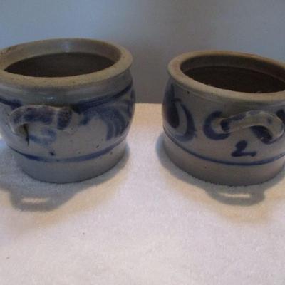 Salt Glazed Stoneware Planter Pots