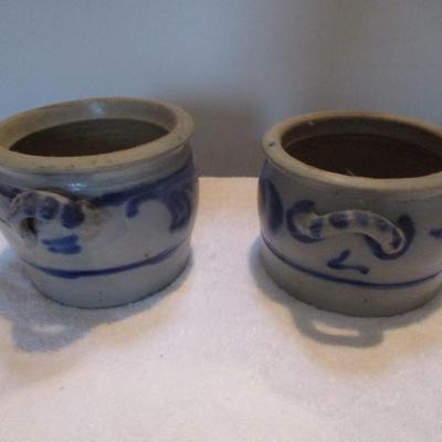 Salt Glazed Stoneware Planter Pots