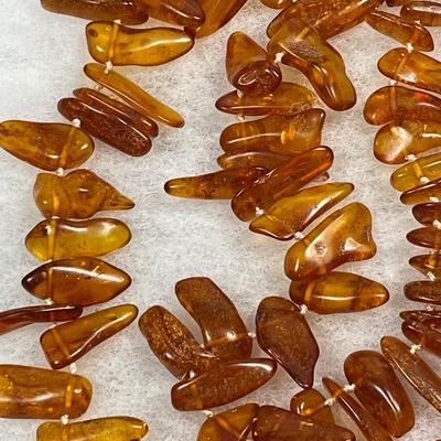 30 inch genuine Amber necklace