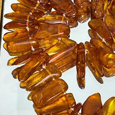 30 inch genuine Amber necklace
