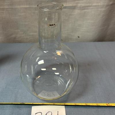 Vintage Corning Brand Lab Flask