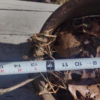 Terra Cotta Planter Pot- Approx 15 3/4" Tall