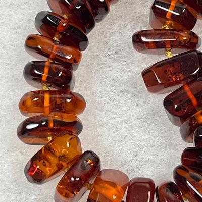 Long Root beer Baltic Amber necklace