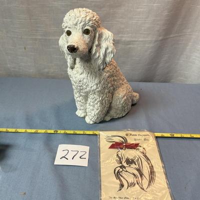 Poodle Statue