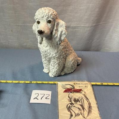 Poodle Statue