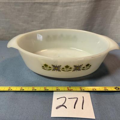 Vintage Fire King Casserole Dish