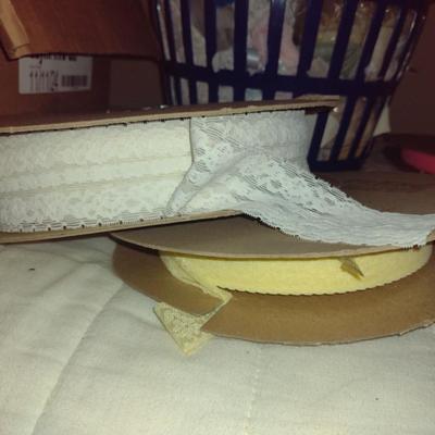 Collection of Sewing Goods: Lace and Edging