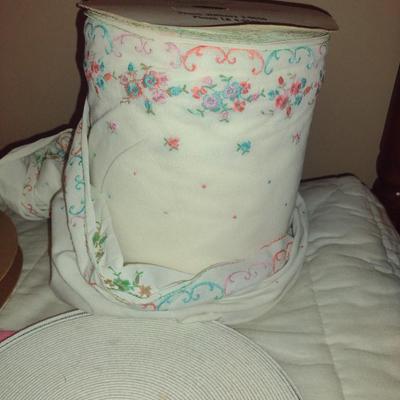 Collection of Sewing Goods: Lace and Edging