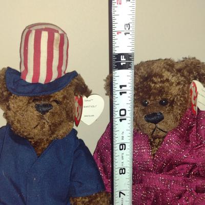 Pair of TY Bears- Tyrone and Samuel