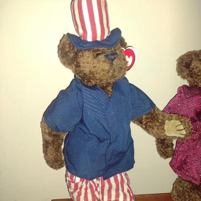 Pair of TY Bears- Tyrone and Samuel