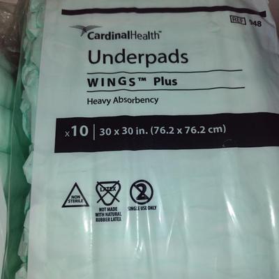 Medical Underpads- 30" x 30"- 39 Pieces