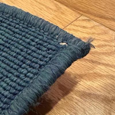 Blue and White Rug