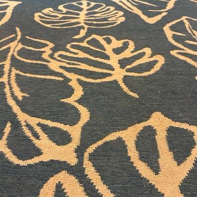 Blue and White Rug