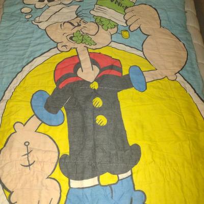 Vintage Popeye Children's Sleeping Bag