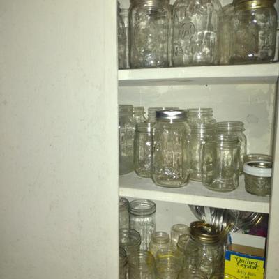 Collection of Canning Jars- Assorted Sizes