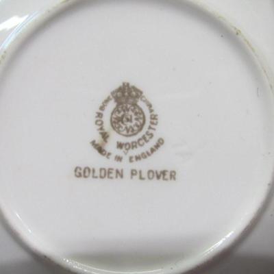 3 1/2" Royal Worcester China Bird Plates