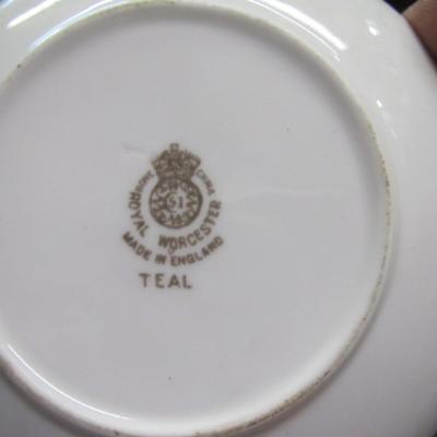 3 1/2" Royal Worcester China Bird Plates