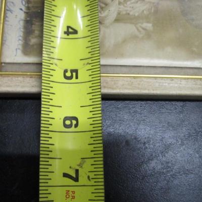 Antique 7 1/4" x 5 1/4" Western Picture