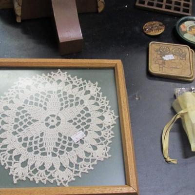 Home Accessories Mosaic Candle Holder Wall Shelf Wall Skillet Clock