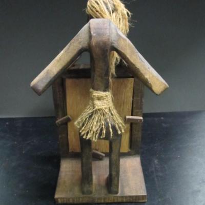 Vintage African Tribe Primitive Hand Carved Photo Frame Vintage African Tribe Primitive Hand Carved Photo Frame
