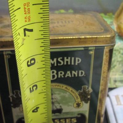 Home Decor Items The Steamship Brand Tin Can