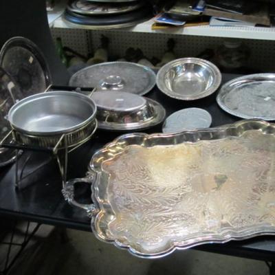 Silver Plated Serving Dishes
