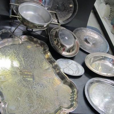 Silver Plated Serving Dishes