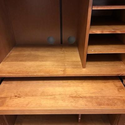 Computer Desk with Shelves