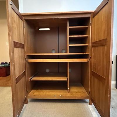Computer Desk with Shelves