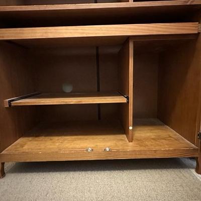 Computer Desk with Shelves
