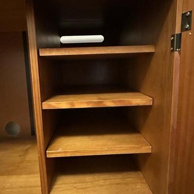 Computer Desk with Shelves
