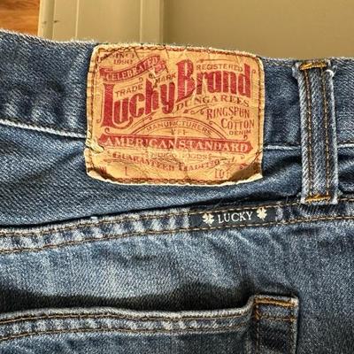 Collection of Men’s Lucky Brand and Kirkland Jeans