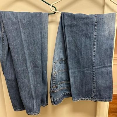 Collection of Men’s Lucky Brand and Kirkland Jeans