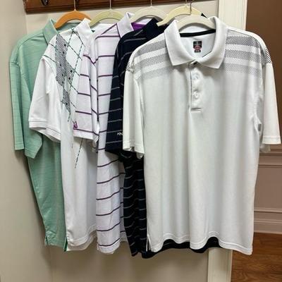 Collection of 8 Men’s Golf Shirts