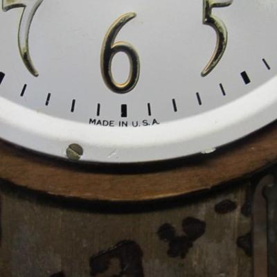 Antique Somerset Sessions Wooden Banjo Clock