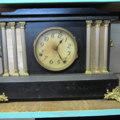 Antique Panama Ingraham Mantle Clock