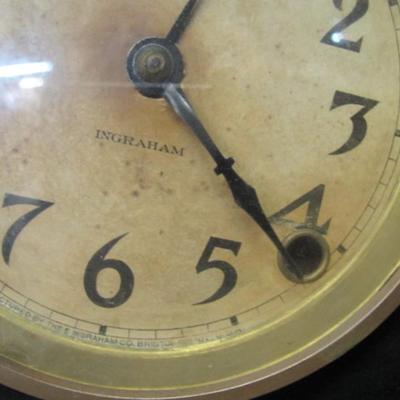 Antique Panama Ingraham Mantle Clock