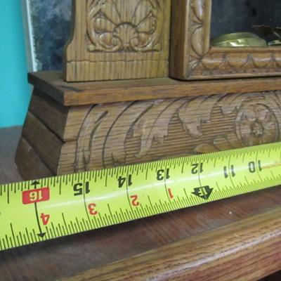 Vintage Steamer No. 48 Gilbert Clock Co. Shelf Clock