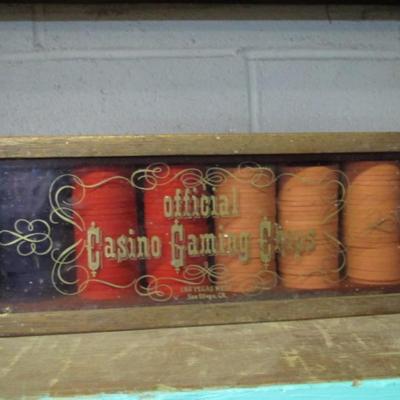 Official Casino Gaming Chips Las Vegas West San Diego CA Vintage Original Box