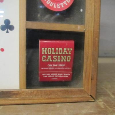 Vintage Casino Las Vegas Souvenir Wall Clock
