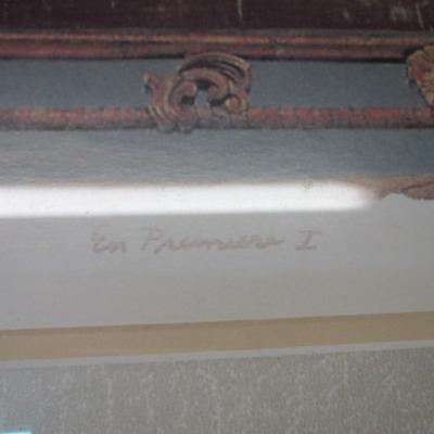 C. Winterle Olson Signed Litho Approx 19 1/2" x 27 1/2"