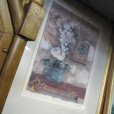 C. Winterle Olson Signed Litho Approx 19 1/2" x 27 1/2"