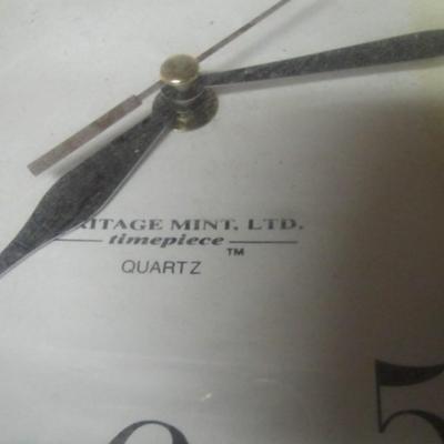 Battery Operated Regulator Quartz Wall Clock
